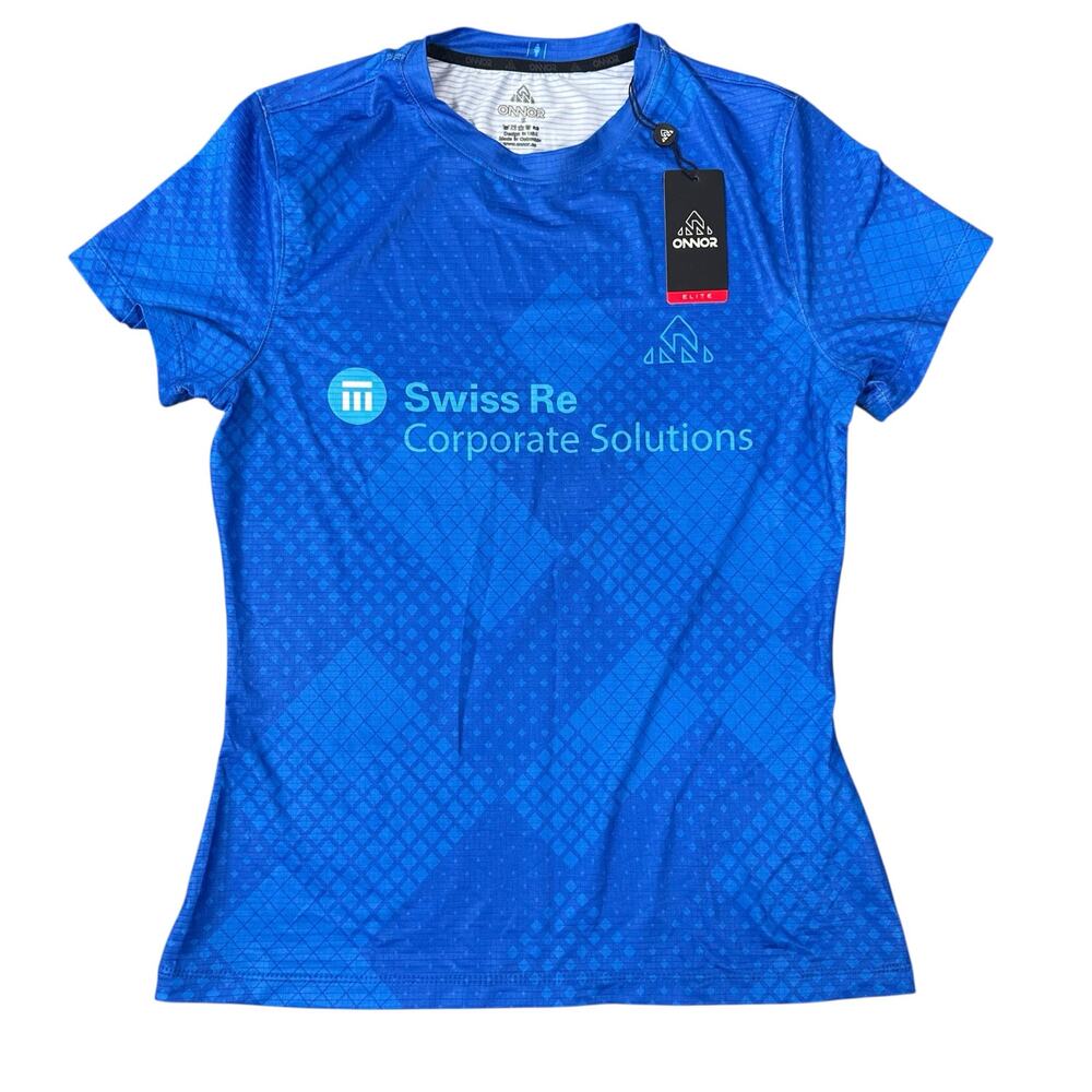 Onnor Women's Blue Short Sleeve Athletic‎ T Shirt Size S